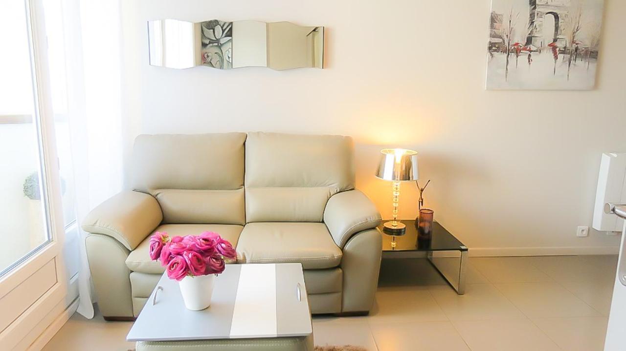 Cabourg, cosy appartement avec balcon + parking privé Esterno foto